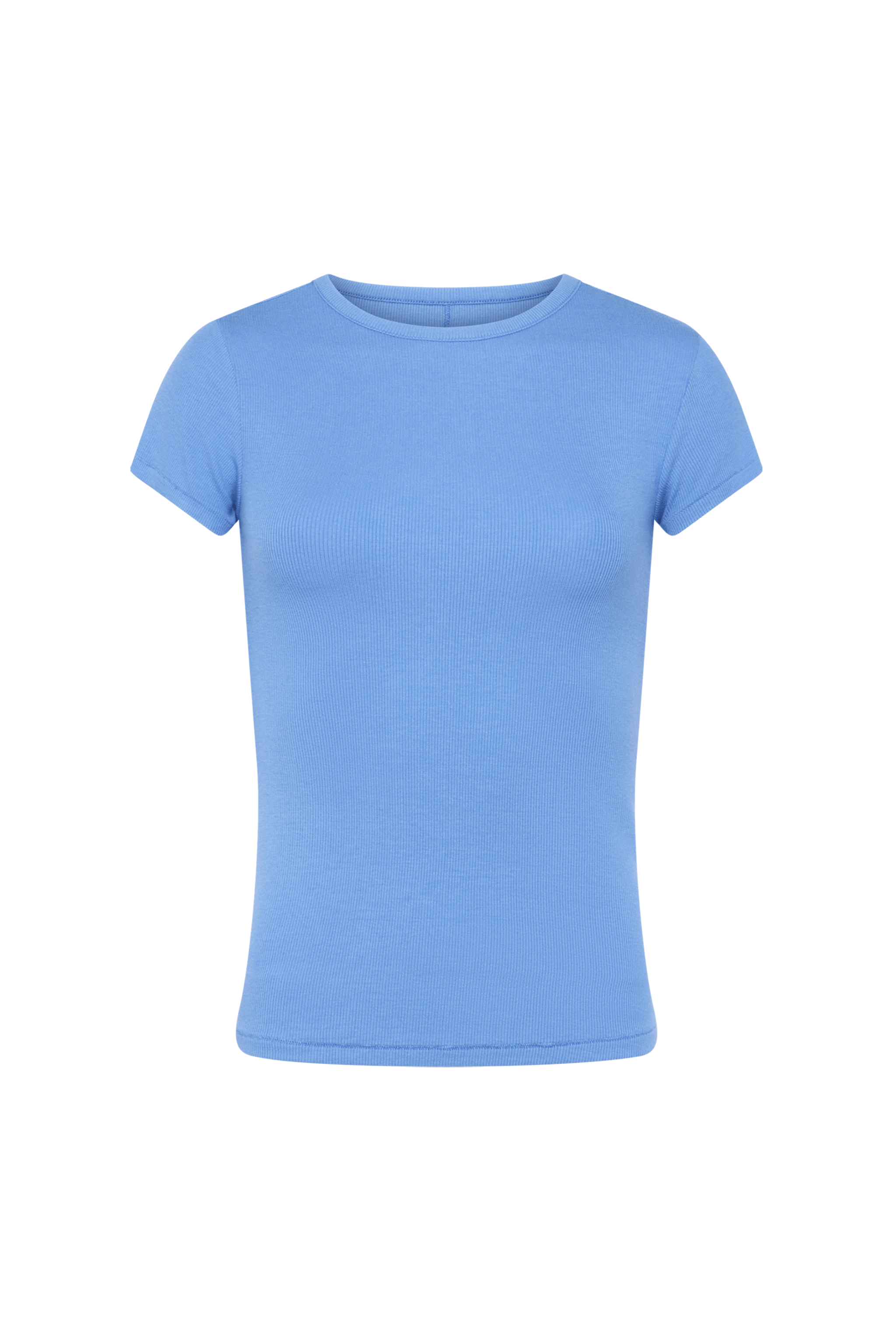 Slinky Rib Tee | Harbor