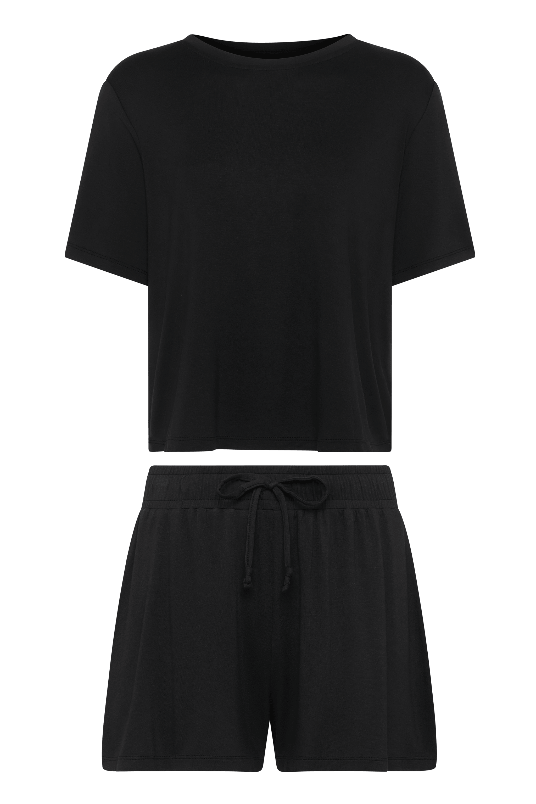 Pajama Short Set | Black