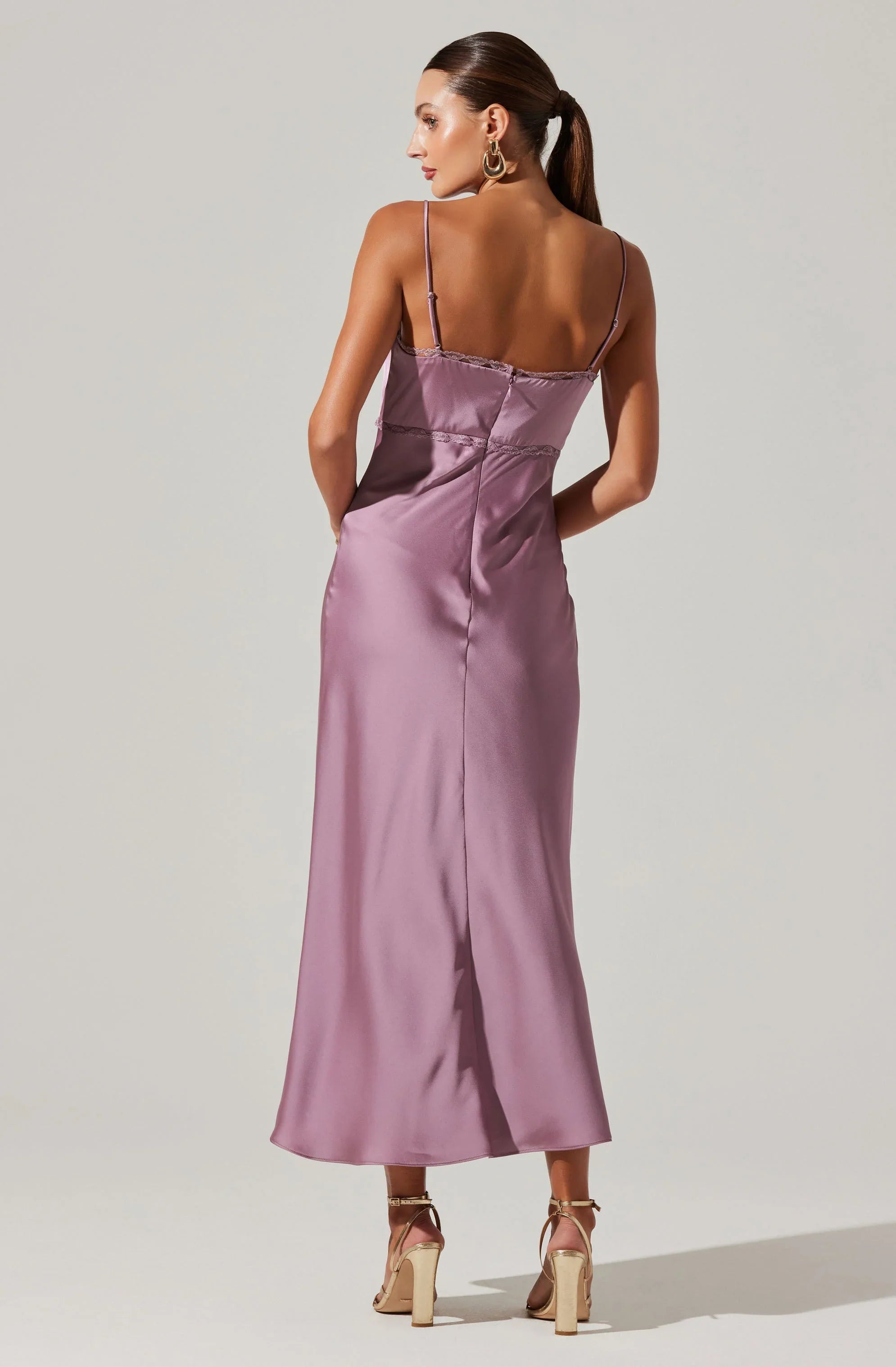 Lbruh Florianne Satin Maxi Dress