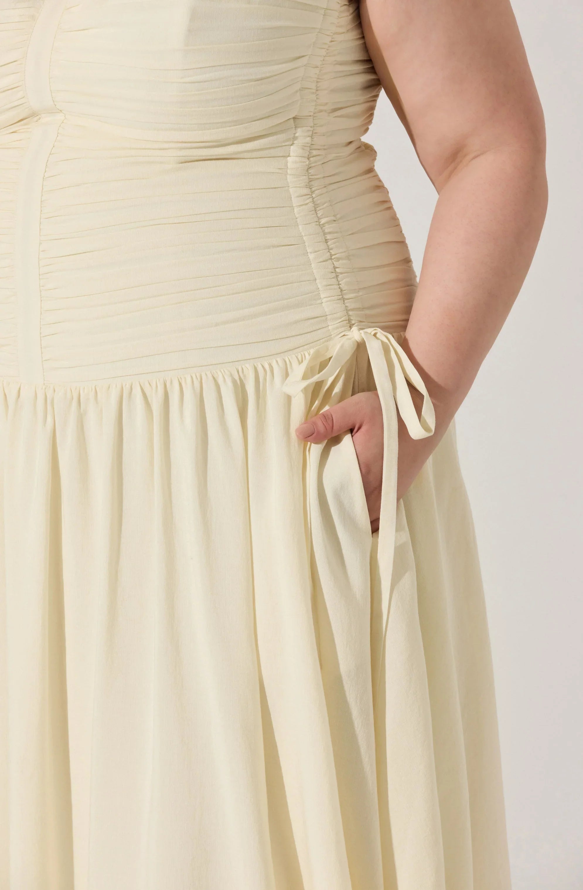 Lbruh Zori Strapless Maxi Dress