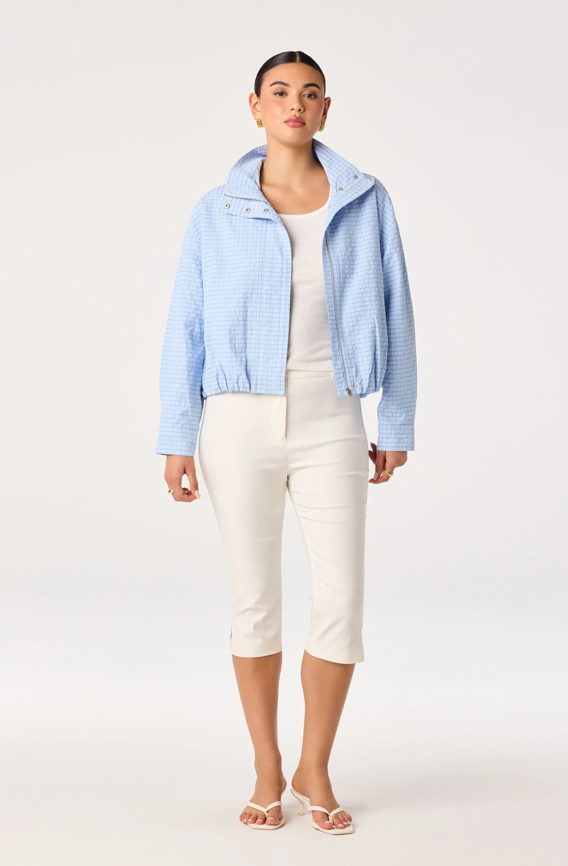Inixyf Cooper Funnel Neck Bomber Jacket