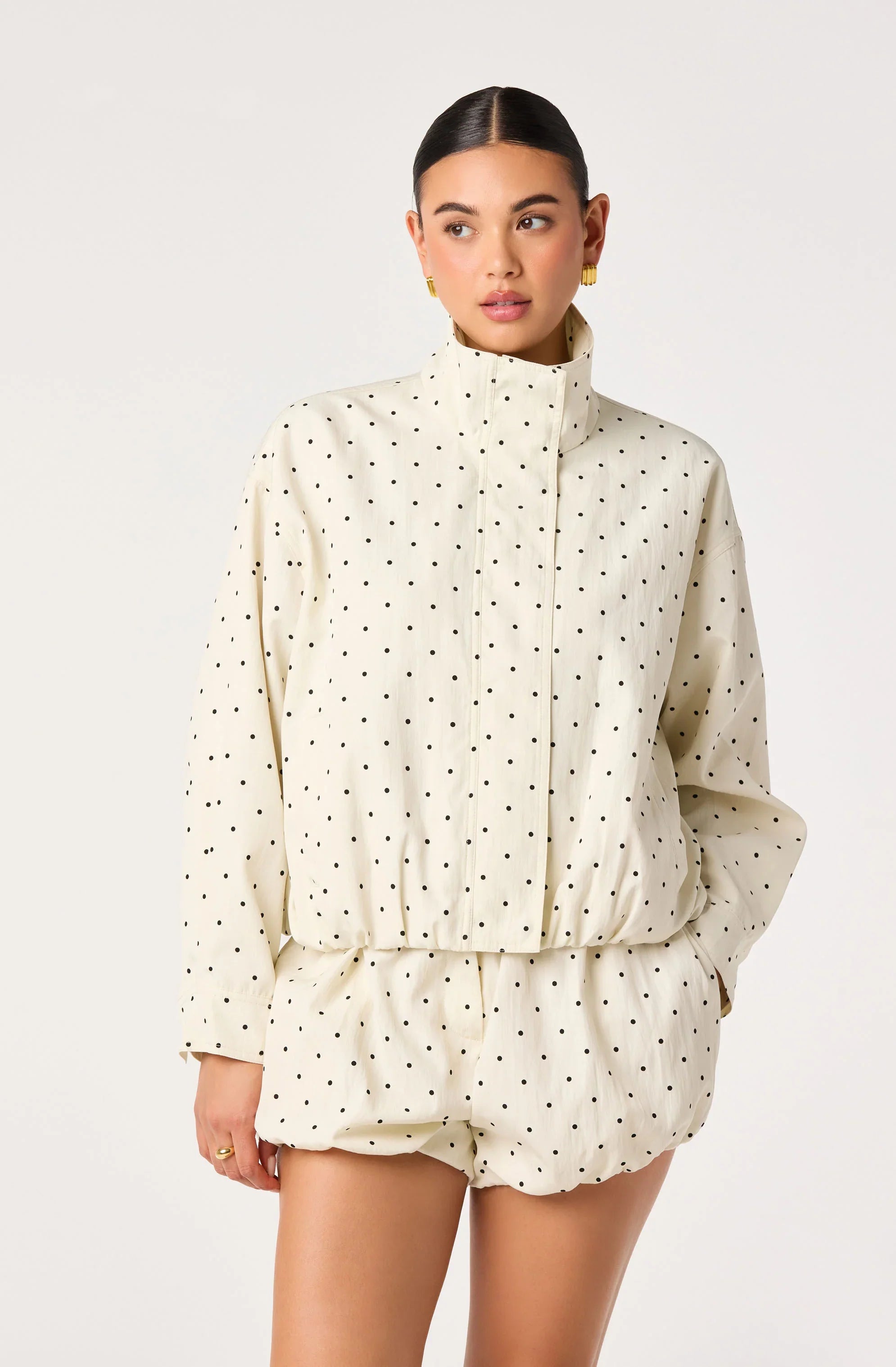 Inixyf Swoosie Polka Dot Bubble Shorts