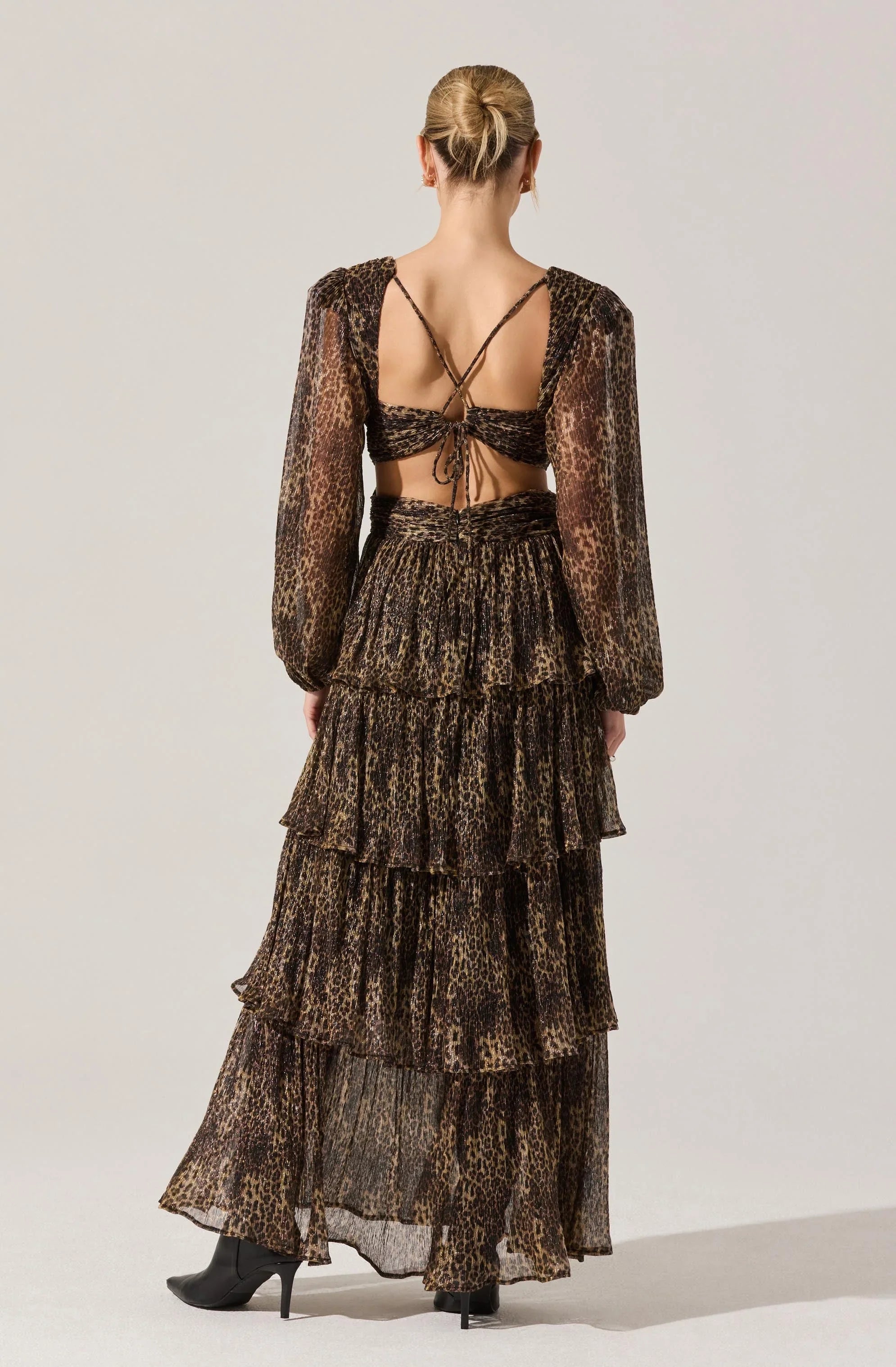 Lbruh Anora Floral Tiered Maxi Dress