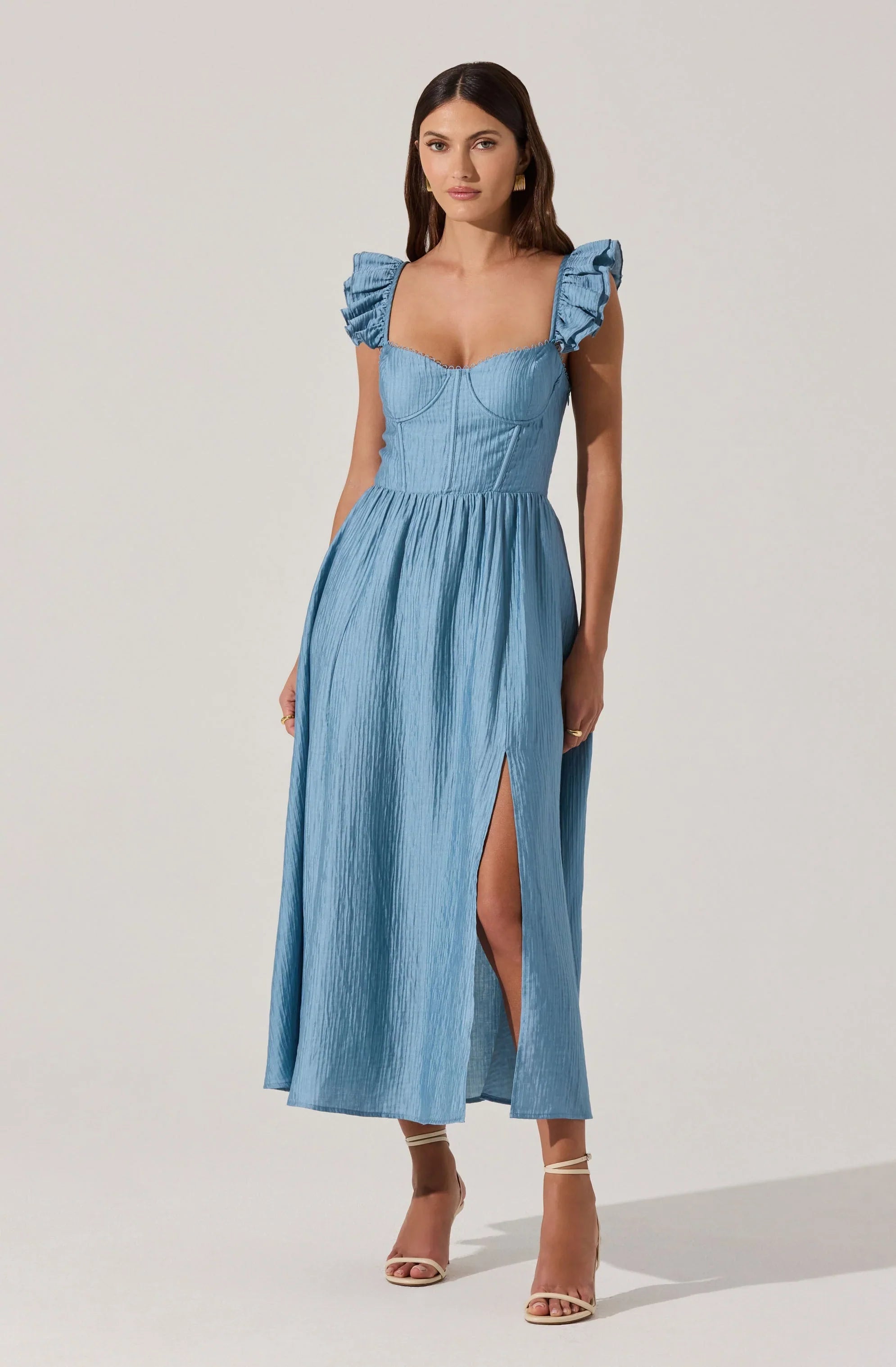 Lbruh Wedelia Bustier Midi Dress