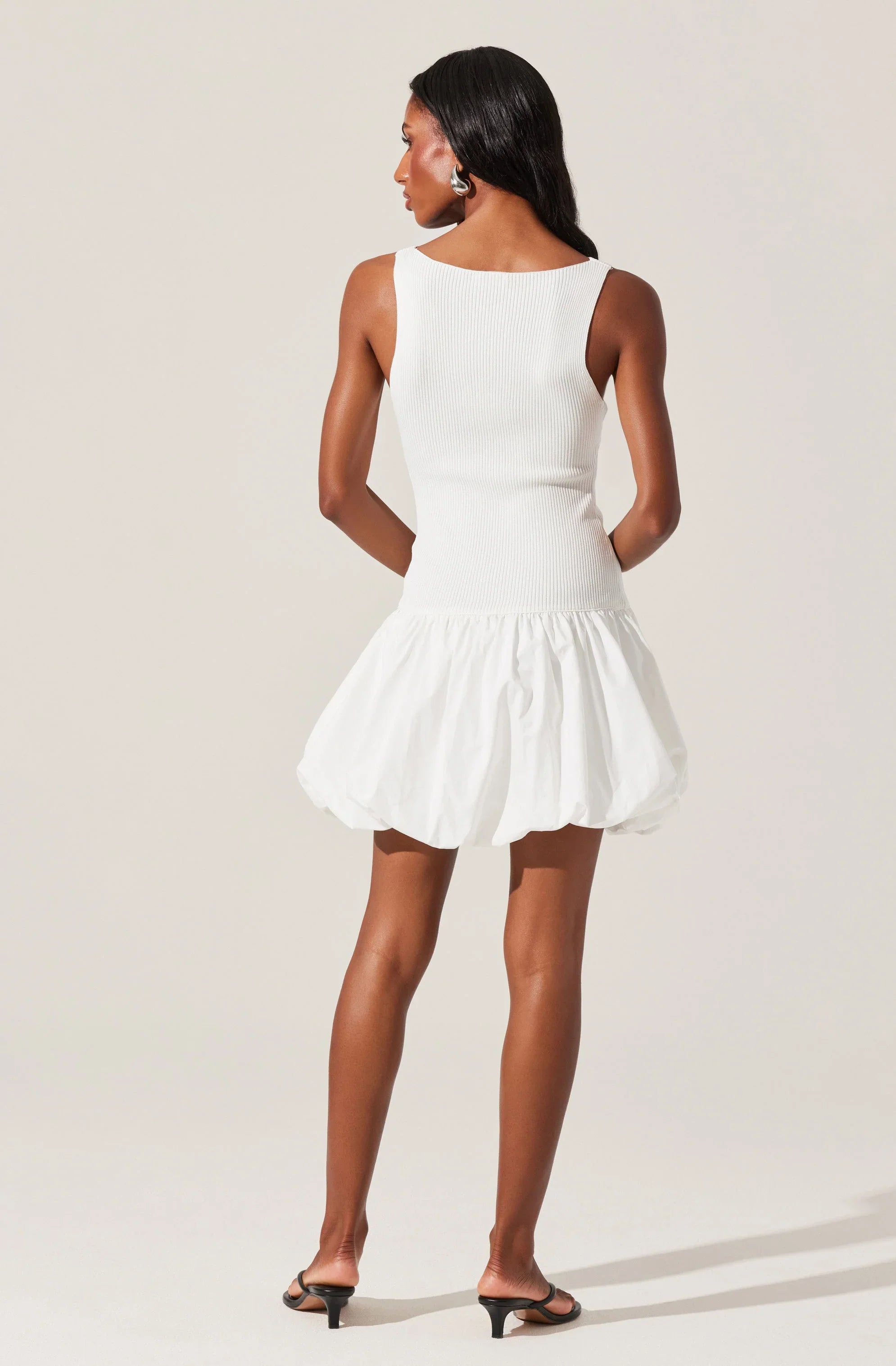 Lbruh Nettie Bubble Hem Sweater Dress