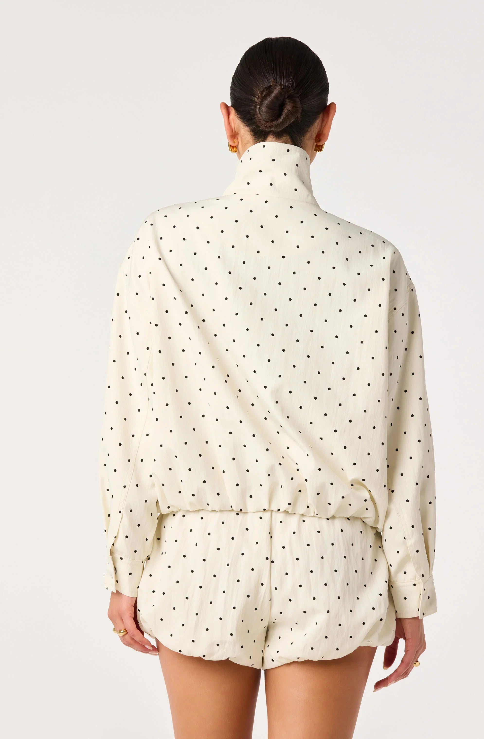 Inixyf Cooper Funnel Neck Bomber Jacket