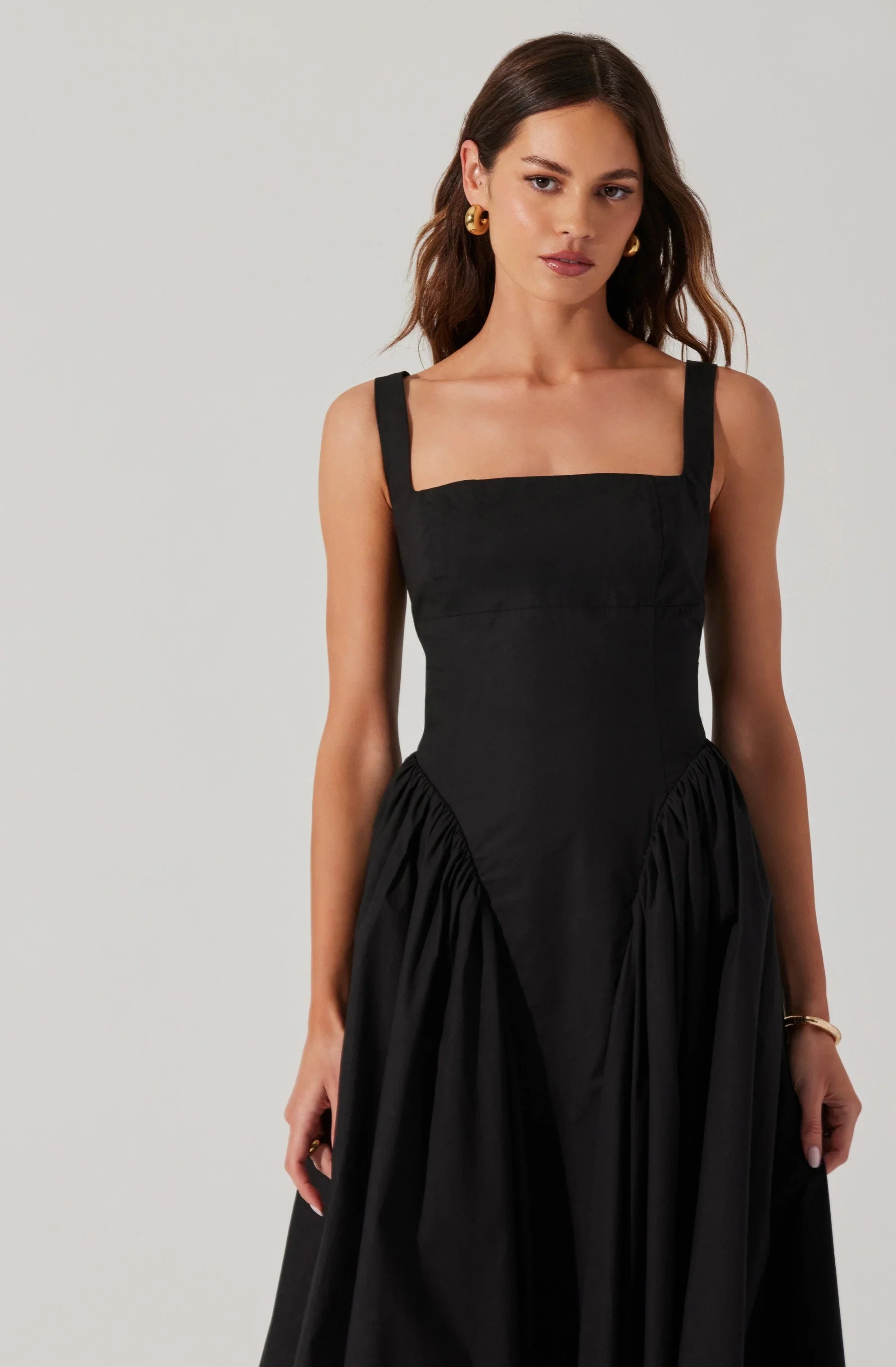Lbruh Vinya Poplin Drop Waist Dress