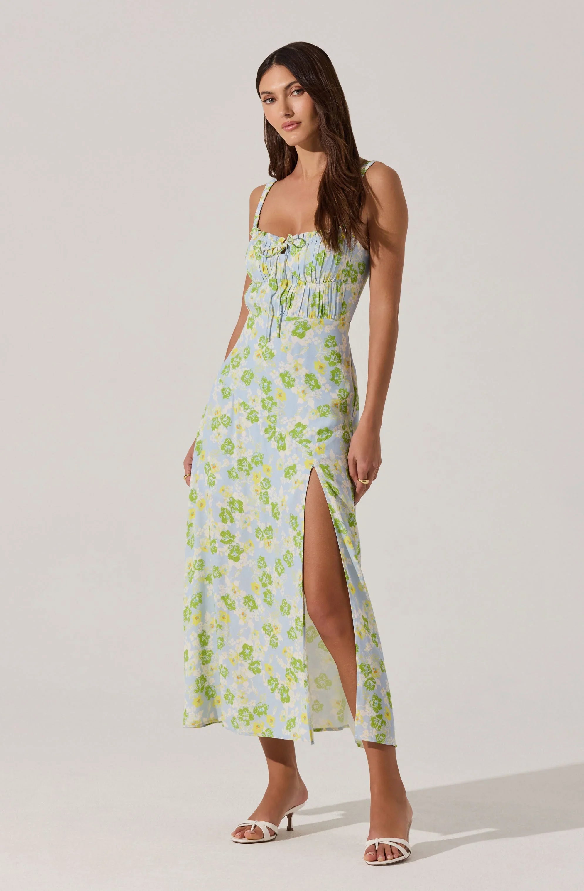 Lbruh Elsie Floral Midi Dress