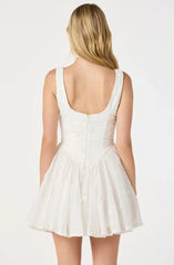 Inixyf Reina Embroidered Floral Mini Dress
