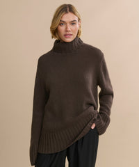 Cashmere Jet Turtleneck
