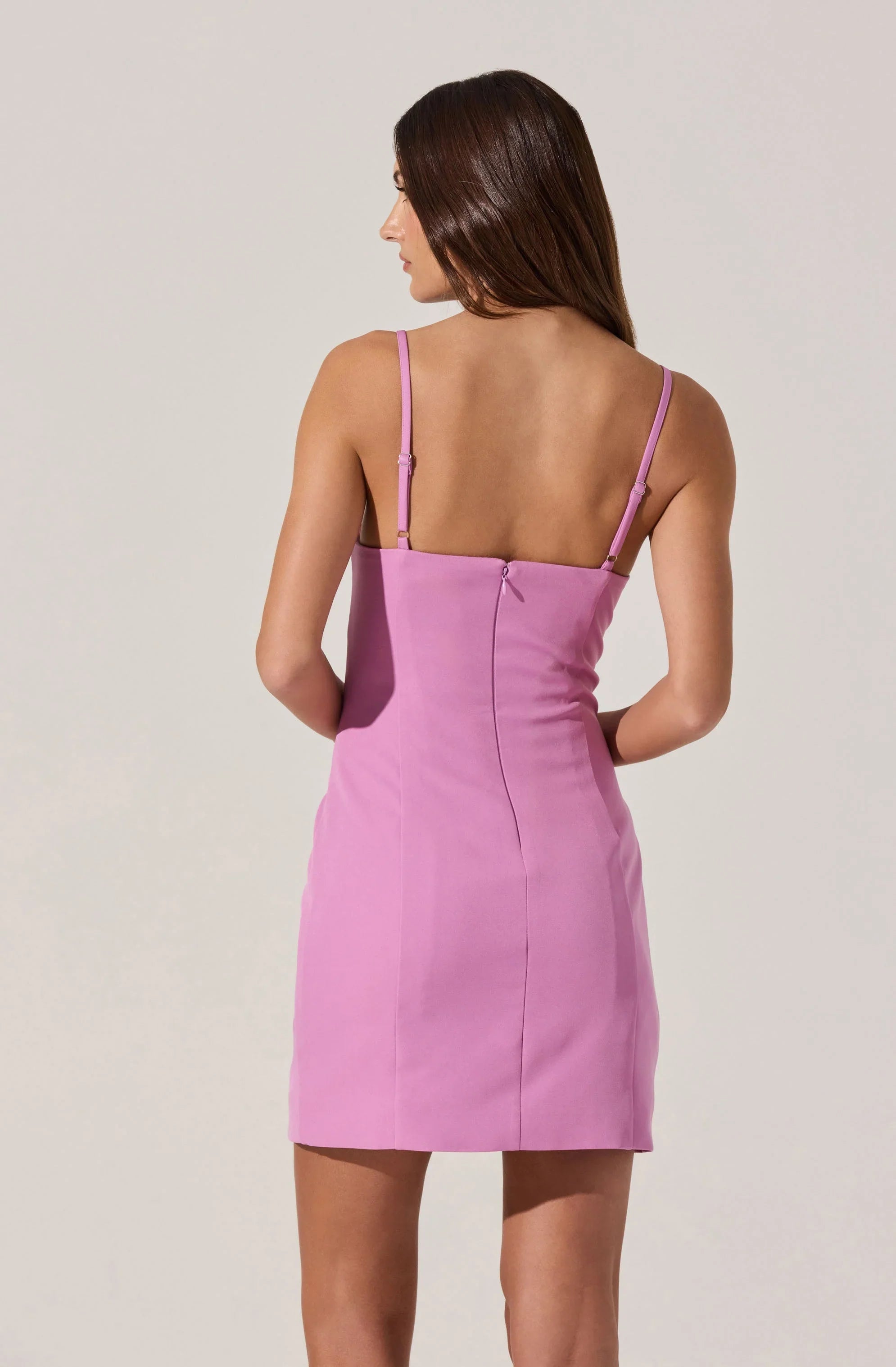 Lbruh Bow Detail Bustier Mini Dress