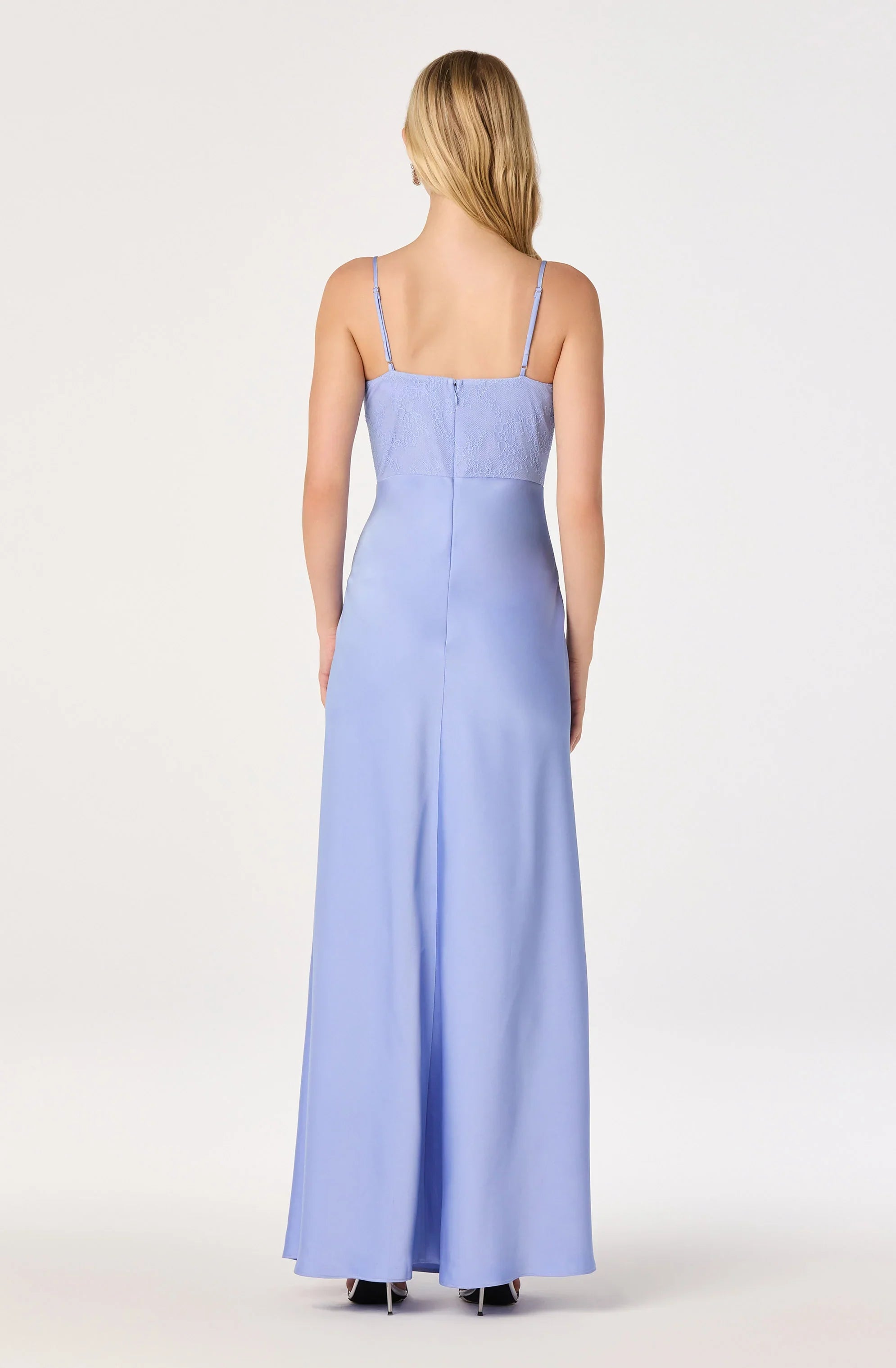 Inixyf Zinnia Lace Bustier Maxi Gown