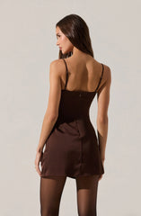 Lbruh Jenness Satin Mini Dress