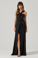Lbruh Georgiana Halter Neck Maxi Dress