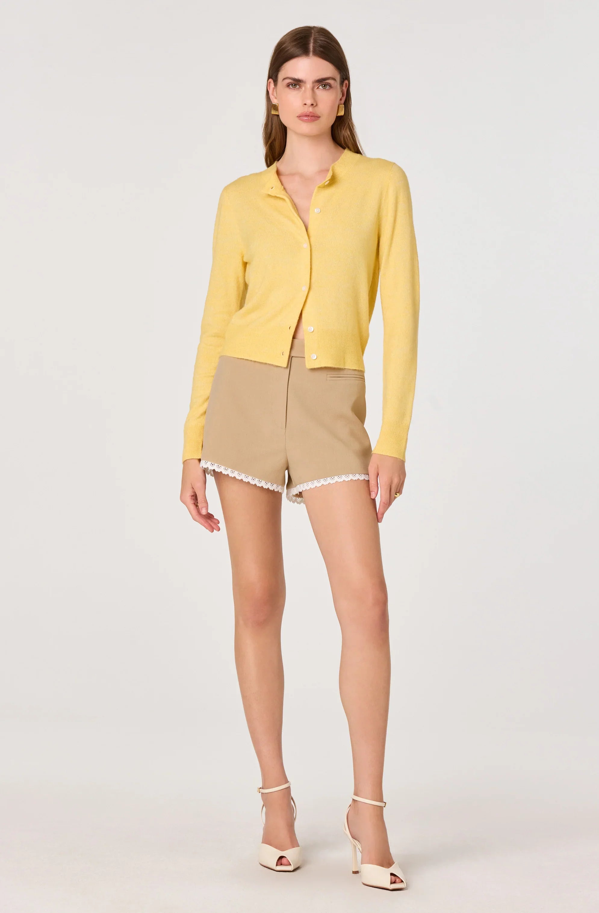 Inixyf Mary Classic Button Front Cardigan