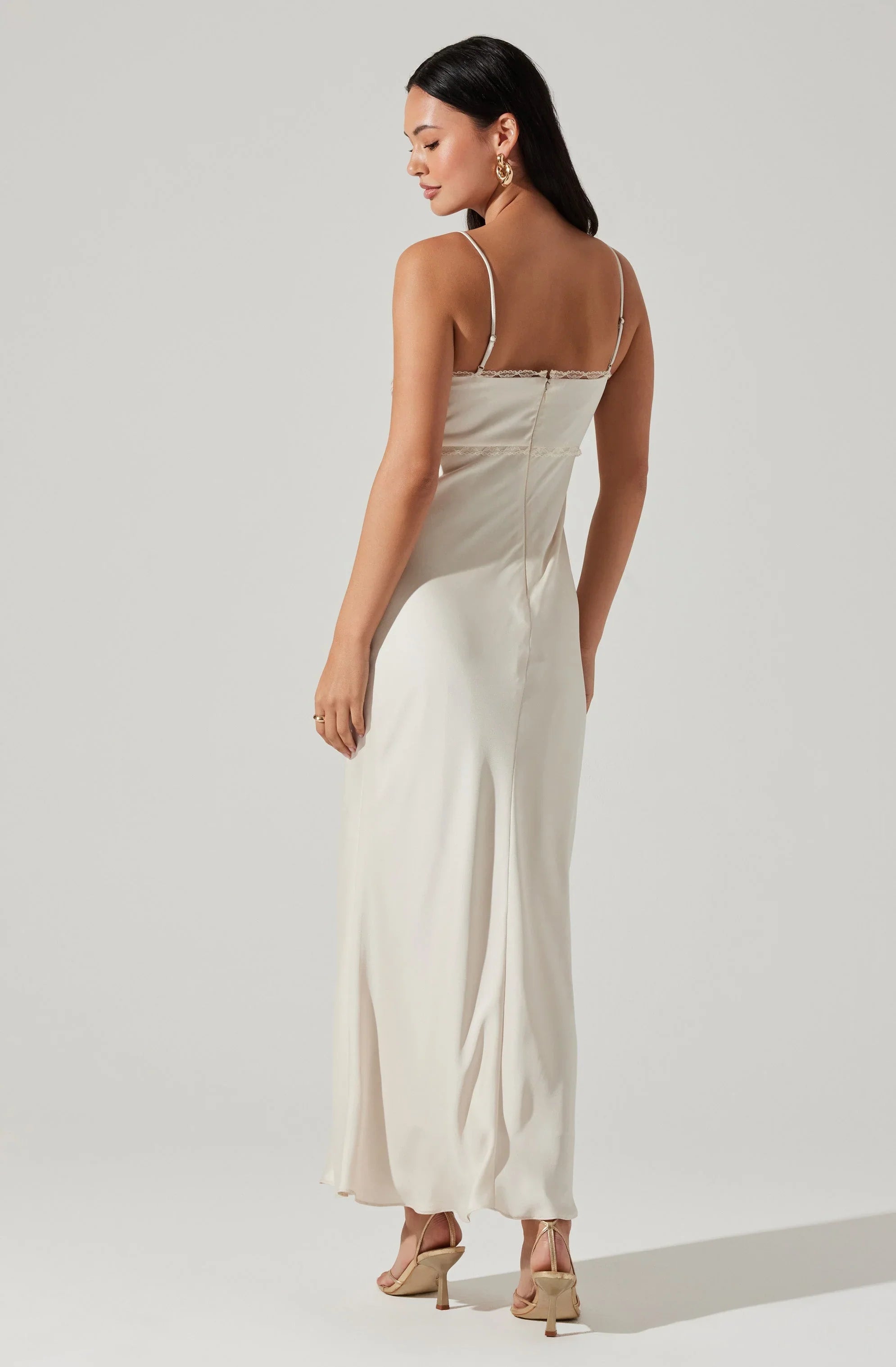 Lbruh Florianne Satin Maxi Dress