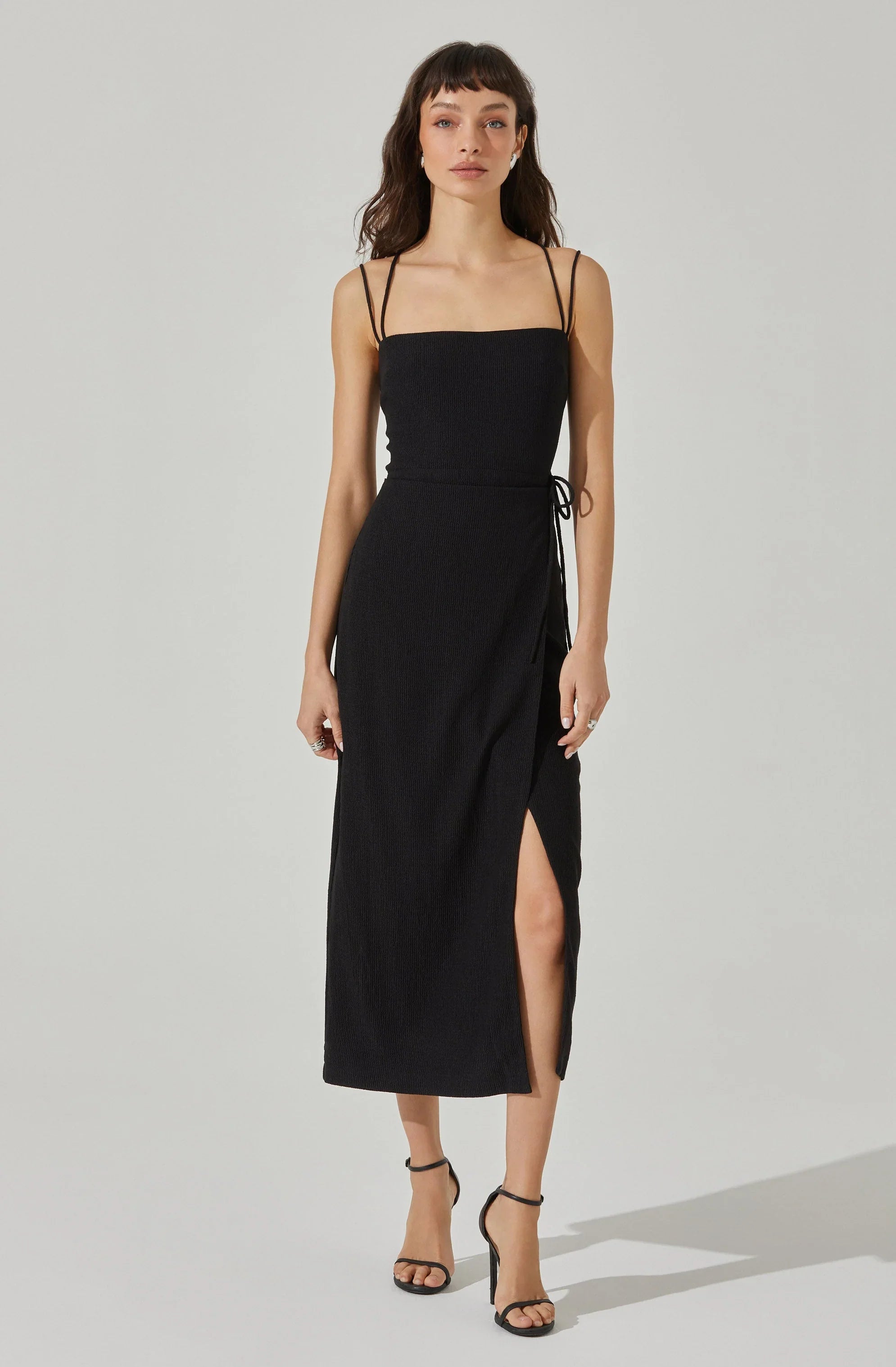 Lbruh Brinda Wrap Midi Dress