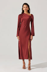 Lbruh Catriona Satin Maxi Dress