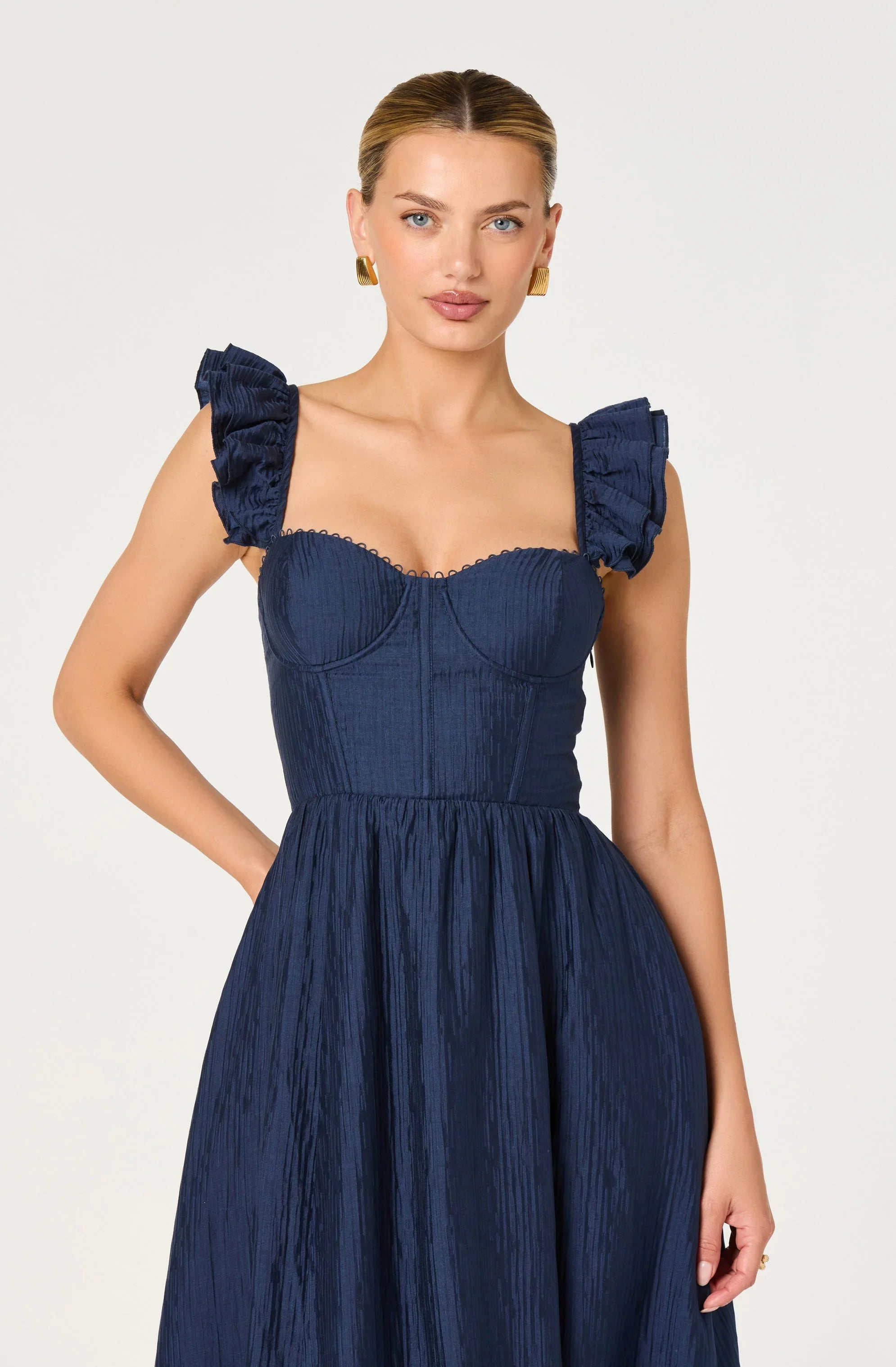 Lbruh Wedelia Bustier Midi Dress