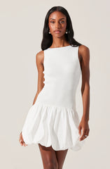 Lbruh Nettie Bubble Hem Sweater Dress