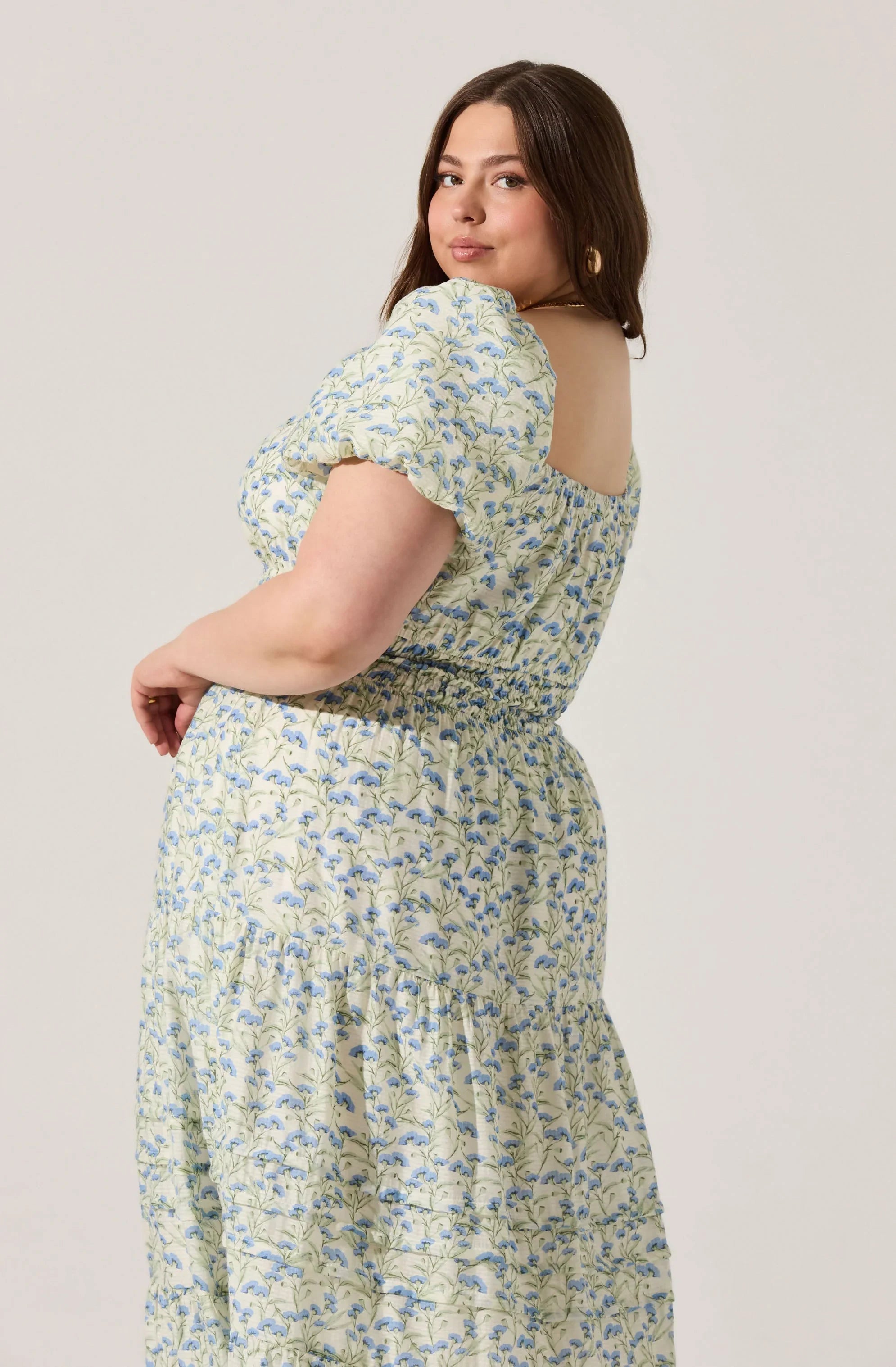 Lbruh Florentina Floral Tiered Maxi Dress
