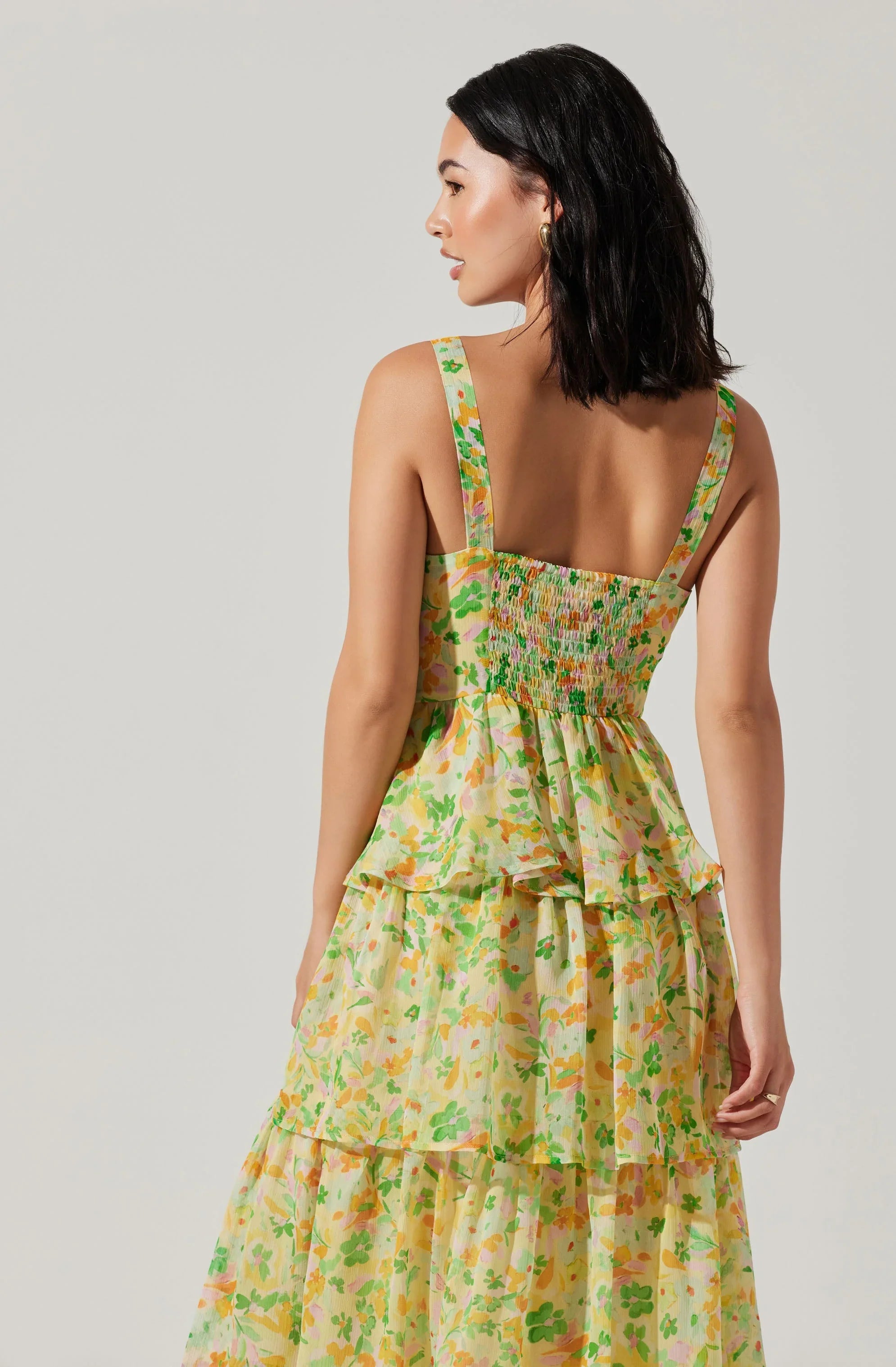 Lbruh Midsummer Floral Tiered Maxi Dress