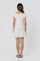 Inixyf Jolene Lattice Knit Mini Dress