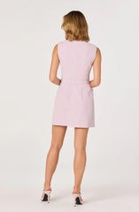Inixyf Kesari Sleeveless Blazer Mini Dress