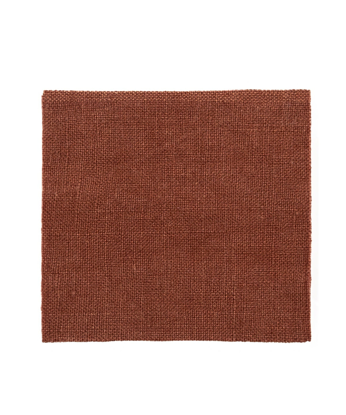 Fabric Swatch Farmhouse Red Linen