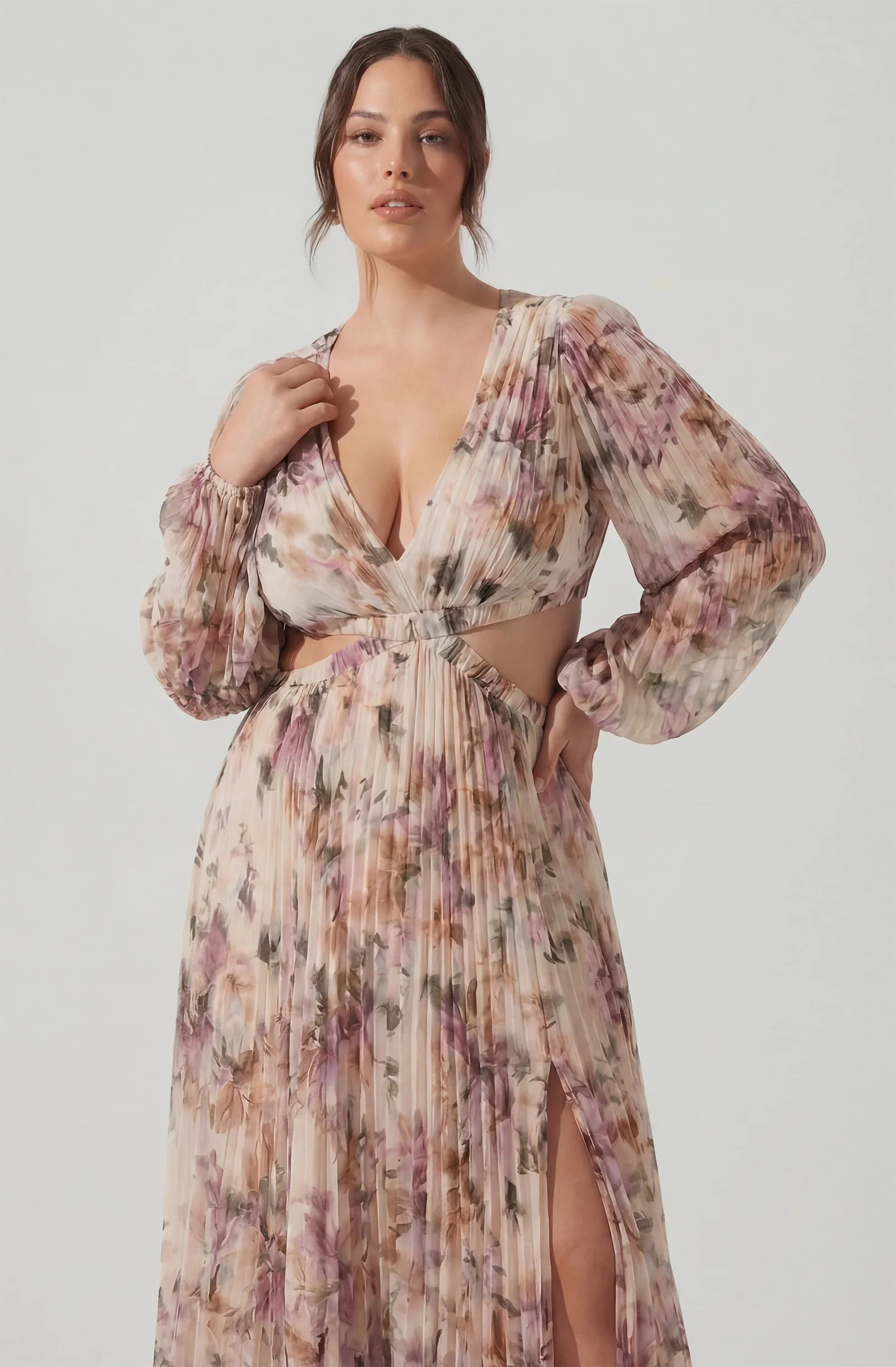 Lbruh Revery Floral Long Sleeve Maxi Dress