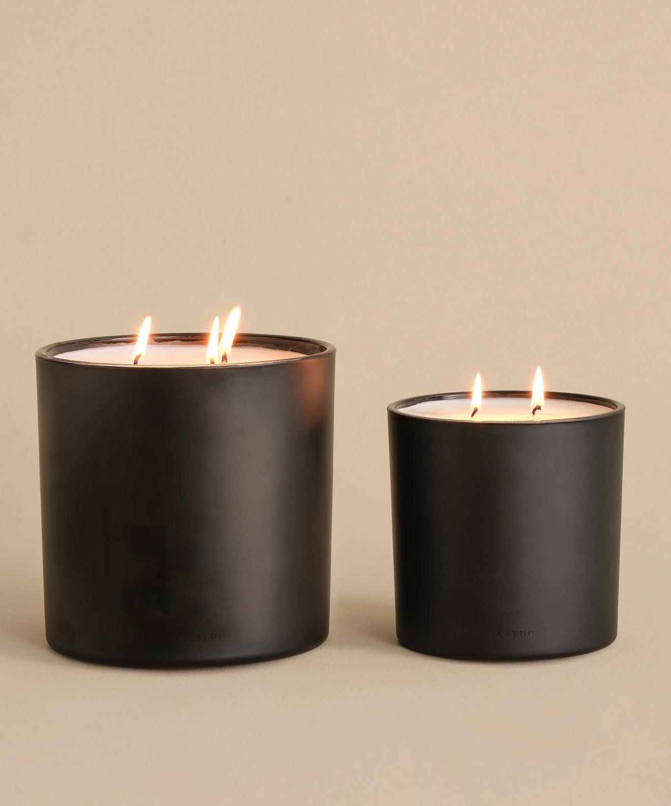 Large Sun Valley Glass Candle
