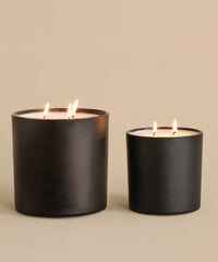 Large Sun Valley Glass Candle