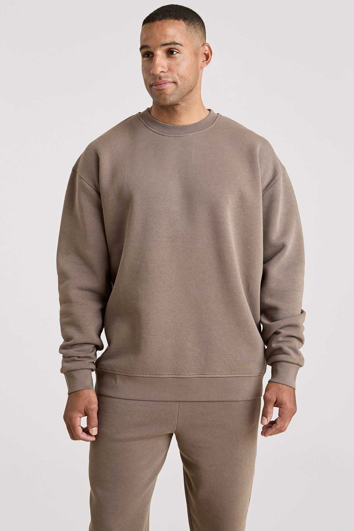 Men's Classic Crewneck Sweatshirt | Mocha