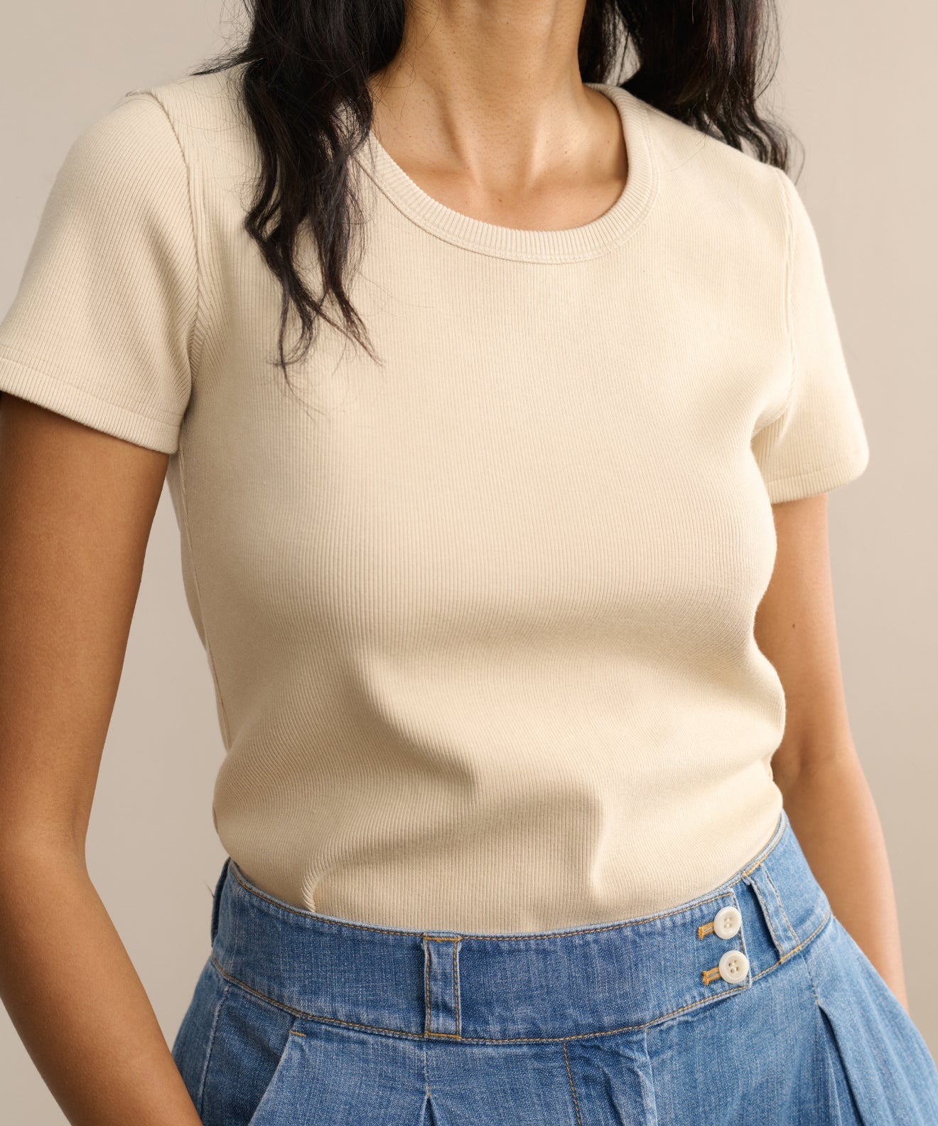 Rib Tee